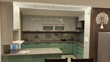 Kitchen in 3 BHK Apartment at Ansal API Celebrity Garden Block J, Sushant Golf City – for Rent