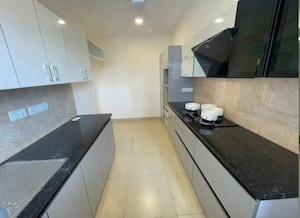 Kitchen in 4 BHK Apartment at Prestige High Fields Gachibowli, Gachibowli – for Rent