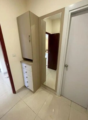 Building Lobby in 4 BHK Apartment at Prestige High Fields Gachibowli, Gachibowli – for Rent