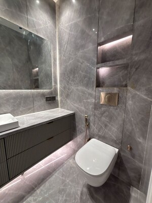 Bathroom in 3 BHK Builder Floor at Safdarjung Enclave – for Sale