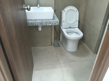 Bathroom in 2 BHK Apartment at Lodha Amara Tower 44, Kolshet Road – for Rent