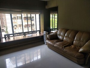 Living Room in 3 BHK Apartment at Deepti Shakti Mukti CHS, Andheri West – for Rent