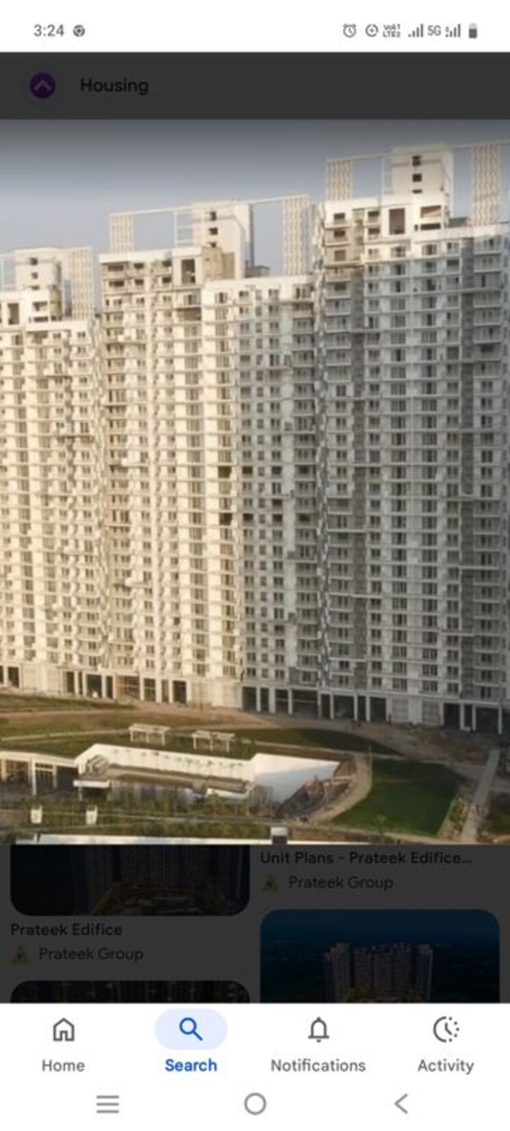 Exterior View, prateek-edifice 3 Bedroom 2070 Sq.Ft. Apartment In Sector 107 Noida 9726928