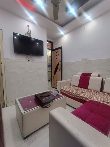 Living Room in 2 BHK Builder Floor at Bhagwati Garden – for Sale