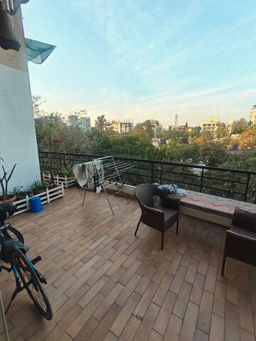 Balcony in 2 BHK Apartment at Lunkad Garden, Viman Nagar – for Rent