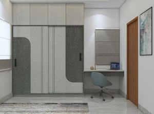 Building Lobby in 3 BHK Apartment at Prestige Beverly Hills, Kokapet – for Rent