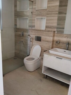 Bathroom in 3 BHK Builder Floor at Sector 15 – for Rent