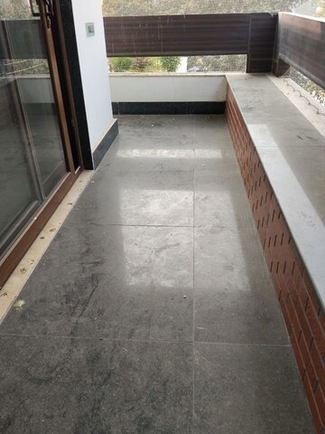 Balcony in 3 BHK Builder Floor at Sector 15 – for Rent