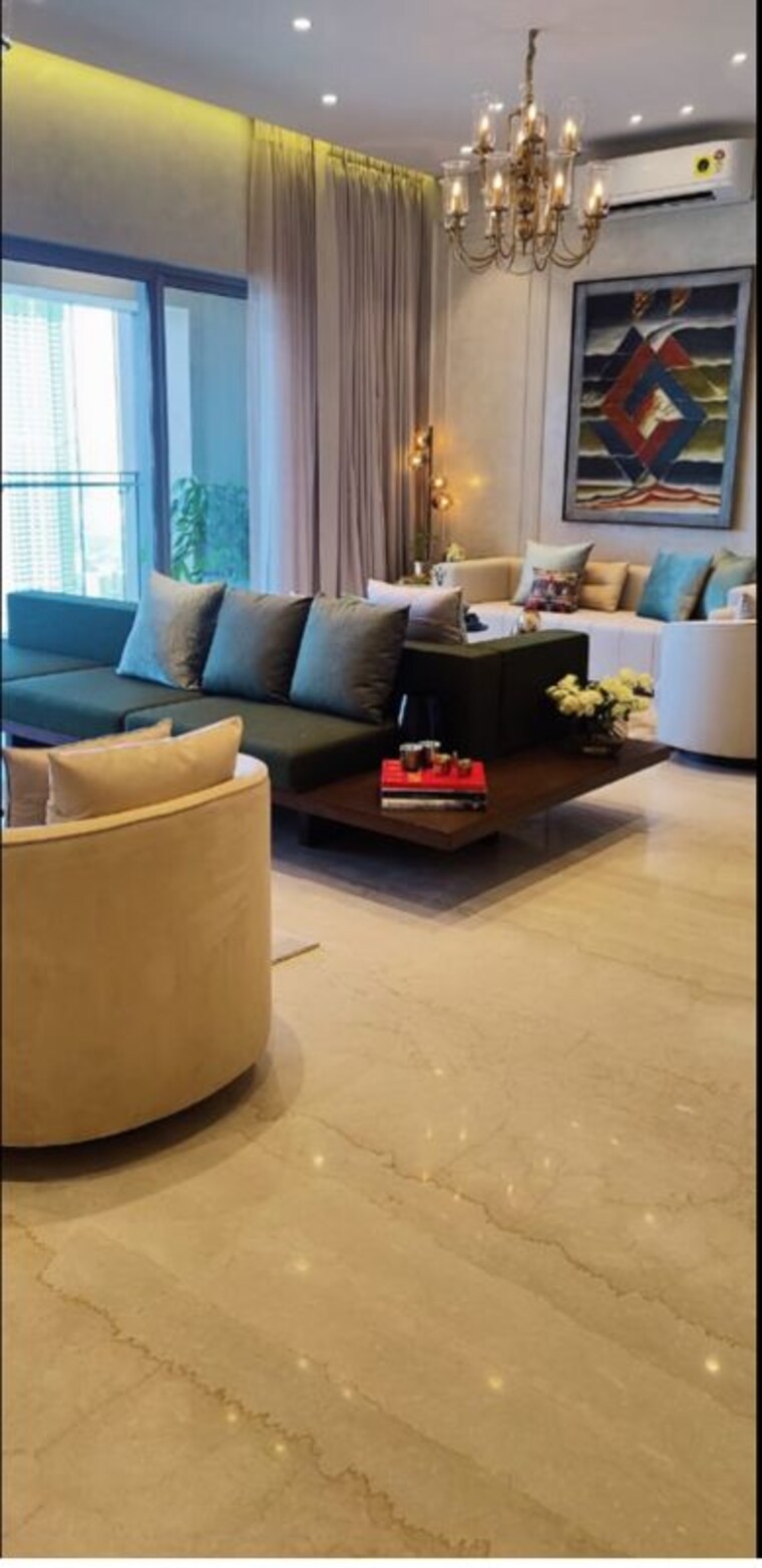 Living Room, indiabulls-blu 3 Bedroom 1600 Sq.Ft. Apartment In Worli Mumbai 9727032