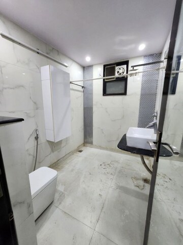 Bathroom in 2 BHK Apartment at Apex Anuradha Apartments, Paschim Vihar – for Rent