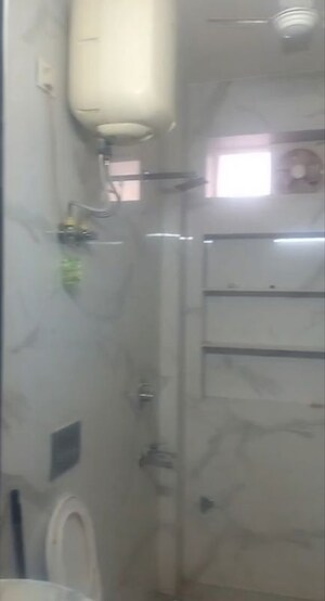 Bathroom in 2 BHK Builder Floor at Patel Nagar – for Rent
