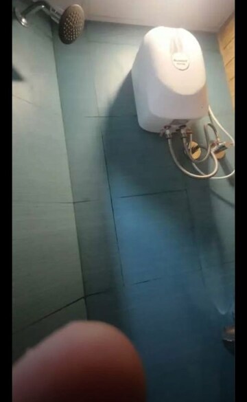 Bathroom in 1 BHK Apartment at Lodha Crown Quality Homes, Majiwada – for Rent