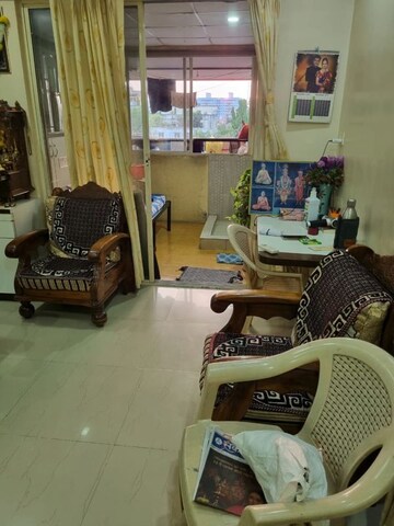 Living Room in 3 BHK Apartment at BU Bhandari Acolade, Kharadi – for Rent