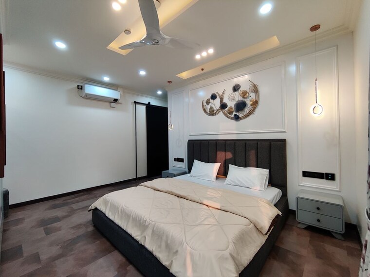 Bedroom, bhartiya-nikoo-homes-phase-2 4 Bedroom 2265 Sq.Ft. Apartment In Thanisandra Main Road Bangalore 9727200
