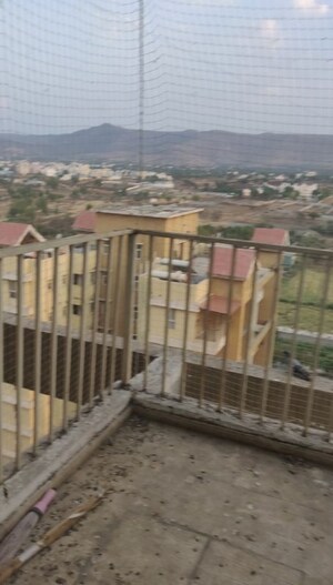 Balcony in 2 BHK Apartment at Vedant Kingston Serene, Undri – for Rent