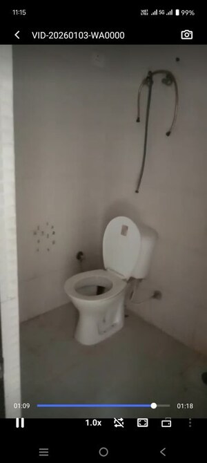 Bathroom in 2 BHK Apartment at SCC Sapphire, Raj Nagar Extension – for Rent