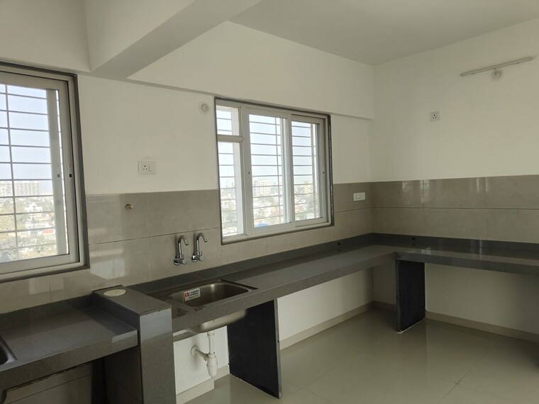 Kitchen, millennium-emirus 3 Bedroom 1180 Sq.Ft. Apartment In Wakad Pune 9727239