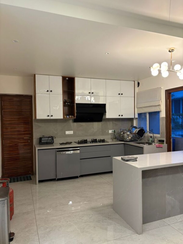 Kitchen, jubilee hills 3 Bedroom 3100 Sq.Ft. Builder Floor In Jubilee Hills Hyderabad 9727241