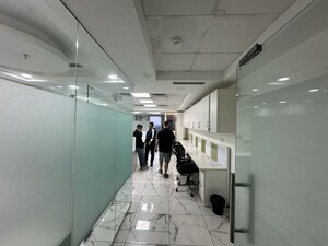 Team Area in  Office Space at Spaze Platinum Tower, Tikri – for Rent