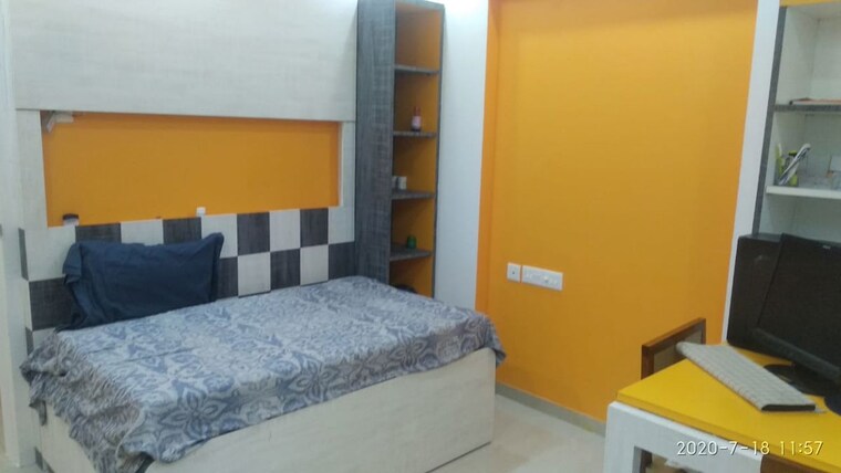 Bedroom, arv-newtown 2 Bedroom 860 Sq.Ft. Apartment In Pisoli Pune 9727331