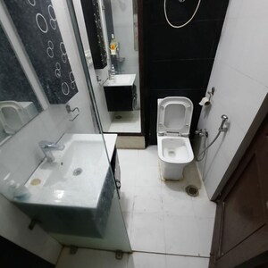 Bathroom in 2 BHK Builder Floor at Malviya Nagar – for Rent