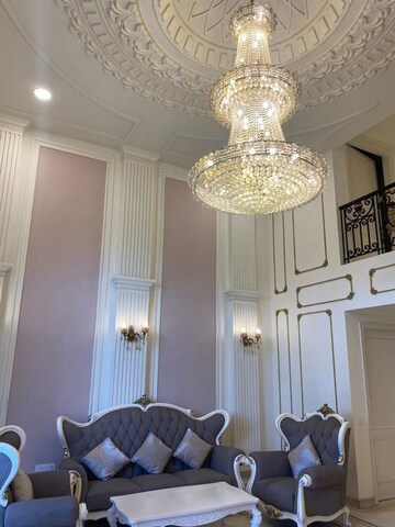 Living Room in 2.5 BHK Apartment at Omaxe The Resort, South Mullanpur – for Sale