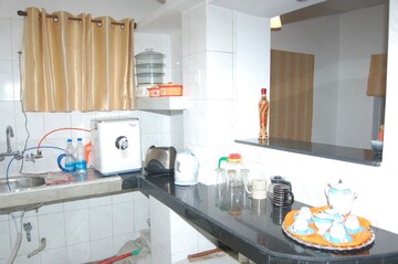Kitchen in 1 BHK Apartment at Vasant Vihar – for Rent