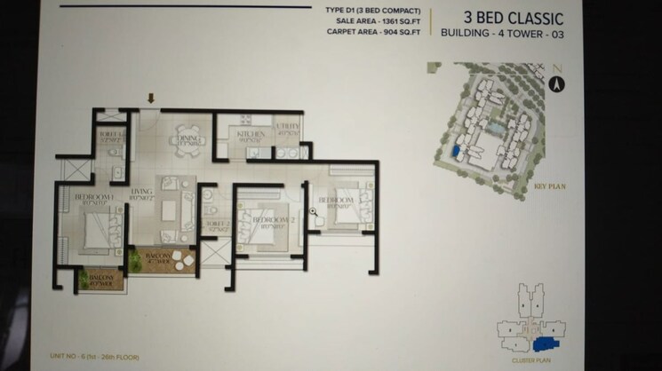 Master Plan, avalon-park-at-the-prestige-city  1361 Sq.Ft. Apartment In Sarjapur Road Bangalore 9727465