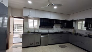 Kitchen in 4 BHK Villa at Magna Majestic Meadows, Osman Nagar – for Rent