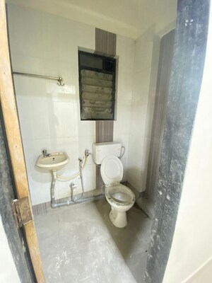 Bathroom in 3 BHK Apartment at Wakad – for Rent