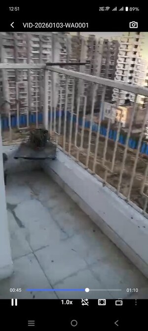 Balcony in 2 BHK Apartment at Proview Officer City 2, Raj Nagar Extension – for Sale