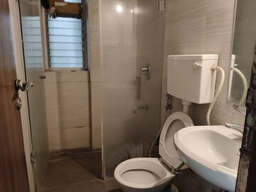 Bathroom in 3 BHK Apartment at Lokhandwala Whispering Palms XXclusives, Kandivali East – for Rent