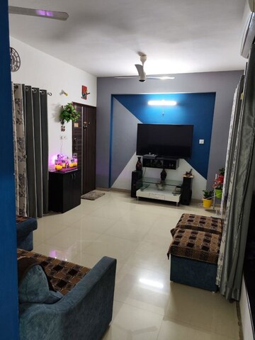 Living Room in 2 BHK Apartment at BA Vermont, Wagholi – for Sale