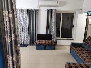 Living Room in 2 BHK Apartment at BA Vermont, Wagholi – for Sale