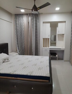 Bedroom in 3 BHK Apartment at Alcon Royce, Kondhwa – for Rent