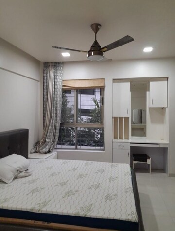 Living Room in 3 BHK Apartment at Alcon Royce, Kondhwa – for Rent