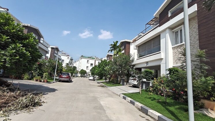 Exterior View, mayfair-villas-tellapur 4 Bedroom 4000 Sq.Ft. Villa In Tellapur Hyderabad 9727679