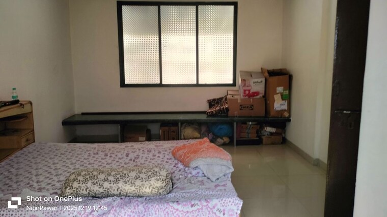 Master Bedroom, airoli sector 3 4 Bedroom 1500 Sq.Ft. Independent House In Airoli Sector 3 Navi Mumbai 9727458