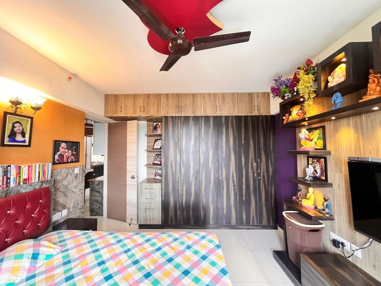 Bedroom, ds-max-skycity 3 Bedroom 2019 Sq.Ft. Apartment In Thanisandra Bangalore 9727647