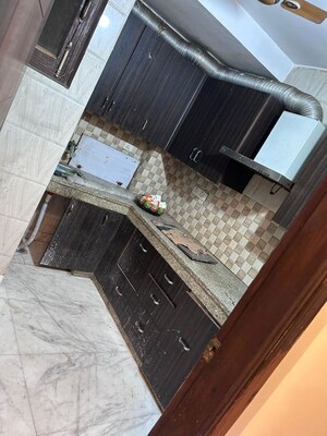 Kitchen in 2 BHK Builder Floor at Nirman Vihar – for Rent