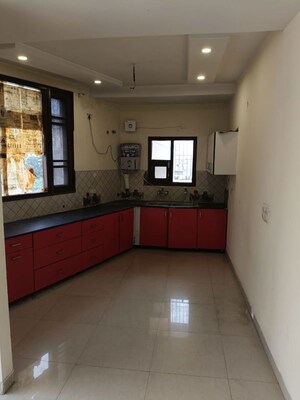 Kitchen in 3 BHK Apartment at Guru Nanak Enclave, Dhakoli – for Sale