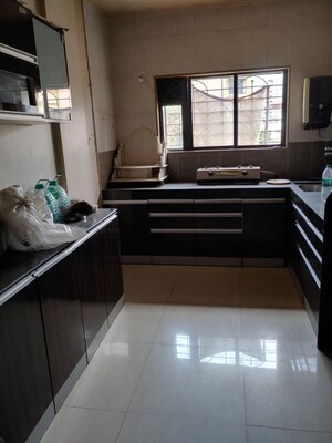 Kitchen in 1 BHK Apartment at Madhuvishwa CHS, Bavdhan – for Rent