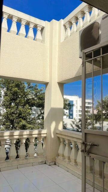 Balcony in 2 BHK Apartment at Lunkad Goldcoast, Viman Nagar – for Rent