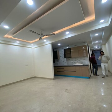 Living Room in 3 BHK Builder Floor at Chattarpur – for Sale