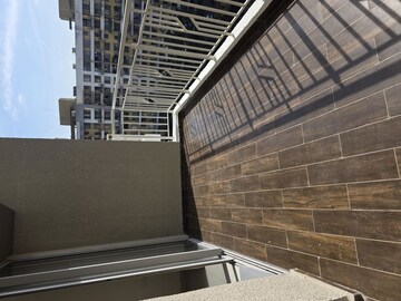 Balcony in 3 BHK Apartment at Kalpataru Exquisite Sierra, Wakad – for Rent