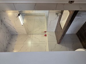 Bathroom in 3 BHK Apartment at Kalpataru Exquisite Sierra, Wakad – for Rent