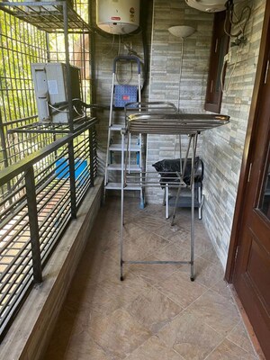 Balcony in 2 BHK Builder Floor at Greater Kailash – for Rent