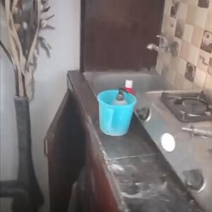 Kitchen in 1 RK Builder Floor at Lajpat Nagar ii – for Rent