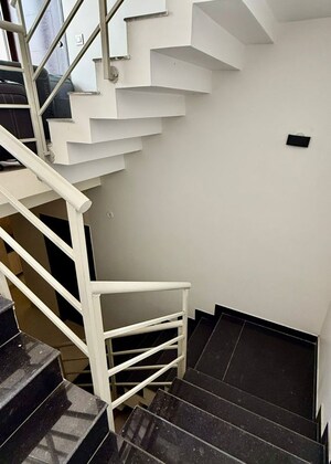 Staircase in 3 BHK Independent House at Viraj Lotus Enclave, Gomti Nagar – for Rent