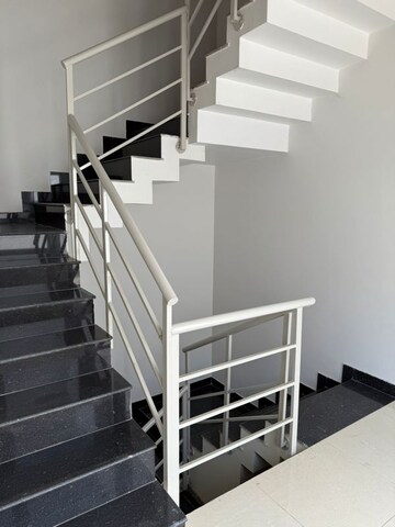 Staircase in 3 BHK Independent House at Viraj Lotus Enclave, Gomti Nagar – for Rent